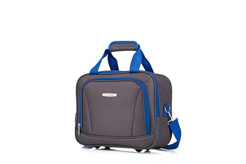 Rockland Melbourne Hardside Expandable Luggage with Spinner Wheels, 2TONENAVY, 2 Piece (20/28)