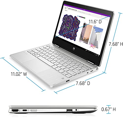 HP 15.6 Business Touchscreen Laptop Computer - w/Office Lifetime & Windows 11 Pro & DVD Drive | 15.6