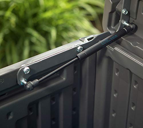 Lifetime 60012 Extra Large Deck Box, 130 Gallon, Desert Sand/Brown