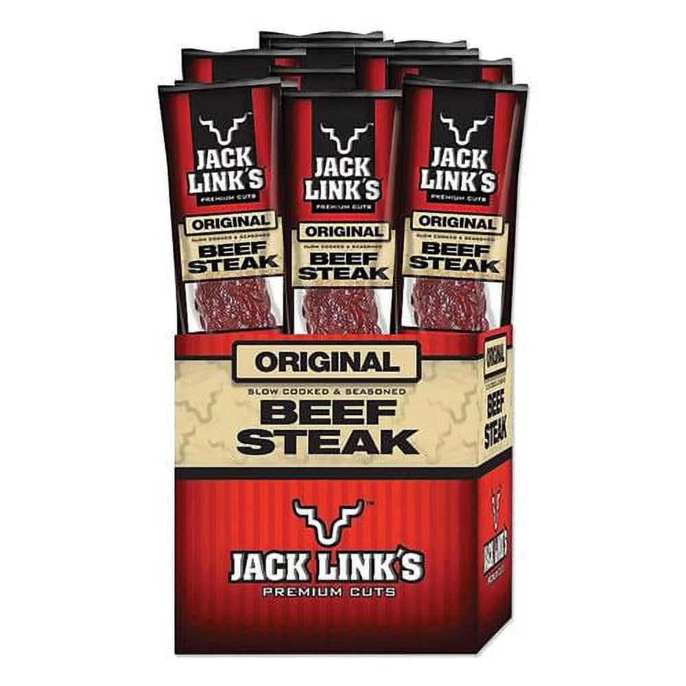 Jack Link’s Jack Link's Beef Steak Original 1 Oz. 12/Box 324854