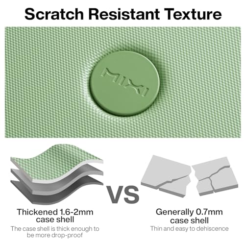 mixi Upgrade Carry on Luggage 14 Inch Underseat Personal Item Suitcases with Spinner Wheels, Hardside Rolling Suitcase PC with TSA Lock Lightweight Travel Case, Fine Grid Black