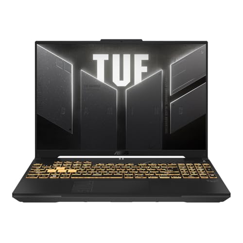 ASUS TUF Gaming F16 (2024) Gaming Laptop, 16” FHD+ 144Hz IPS-Level 16:10 Display, Intel® Core™ 5 210H Processor, NVIDIA® GeForce RTX™ 4050, 8GB DDR5, 512GB PCIe Gen4 SSD, Wi-Fi 6, Windows 11 Home