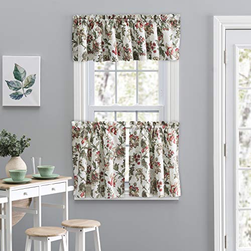 Ellis Curtain Madison Floral Tailored Tier, 56