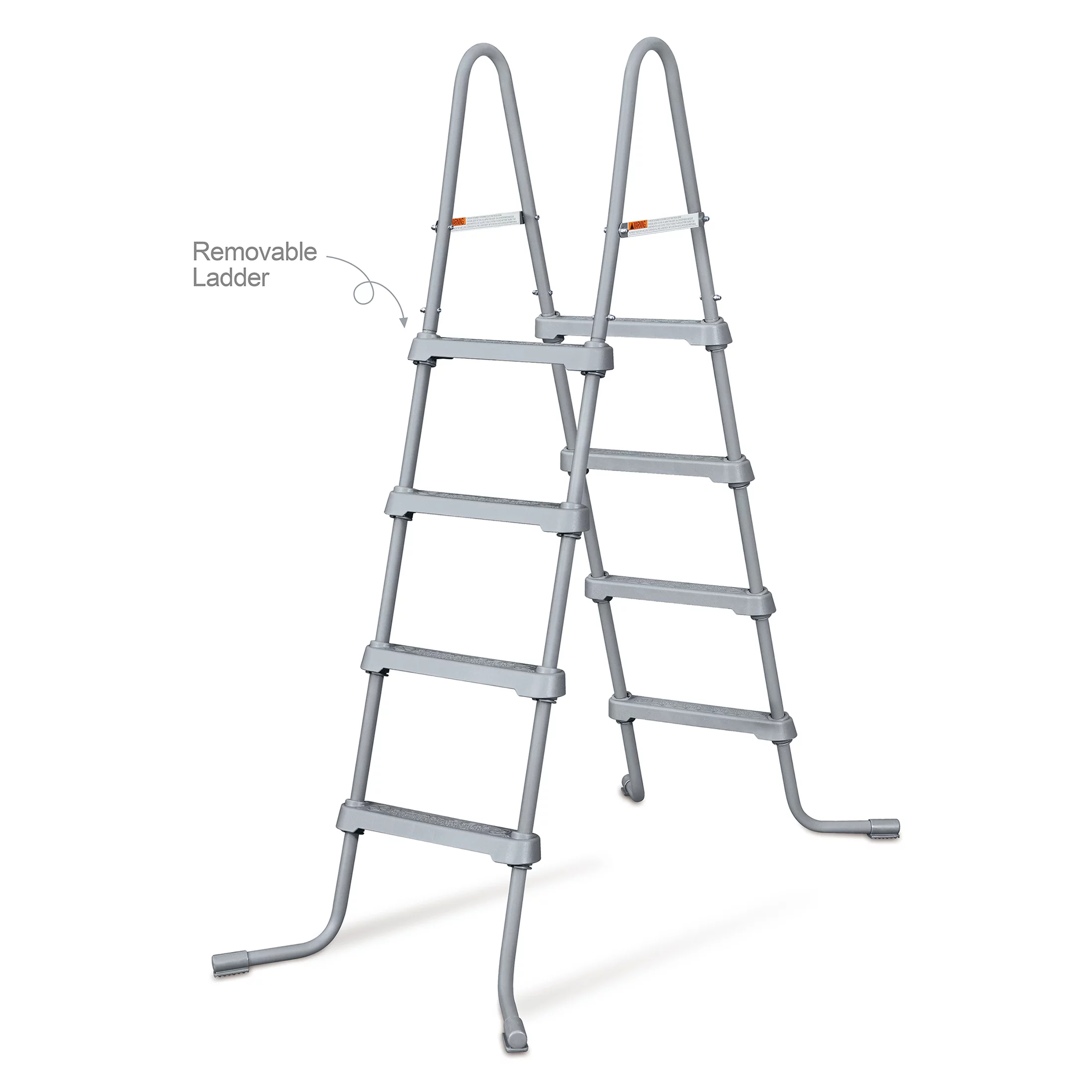 Funsicle 16 ft Oval Oasis Designer Pool, Above Ground Frame Swimming Pool, Stone Print, Age 6 & up