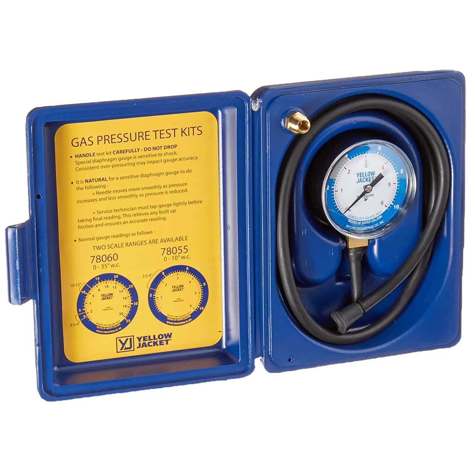 Yellow Jacket 78060 Gas Pressure Test Kit - Shop Hardware Tools Online Store