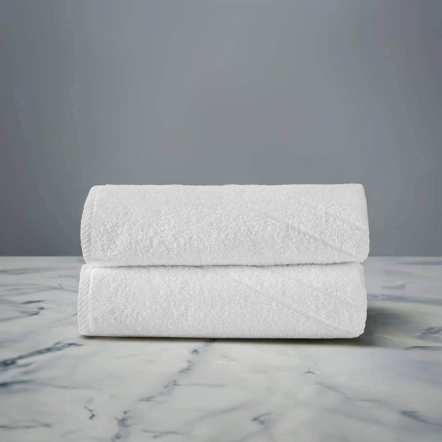 Baccarat Towel Collection (2 Pcs Bath Towel, White)