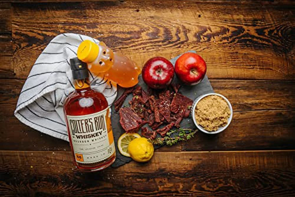 Glenwood Beef Jerky Sweet Bourbon 10 Ounce Resealable Bag - Moist and Tender Beef Jerky, Gluten-Free Jerky, Made in the USA