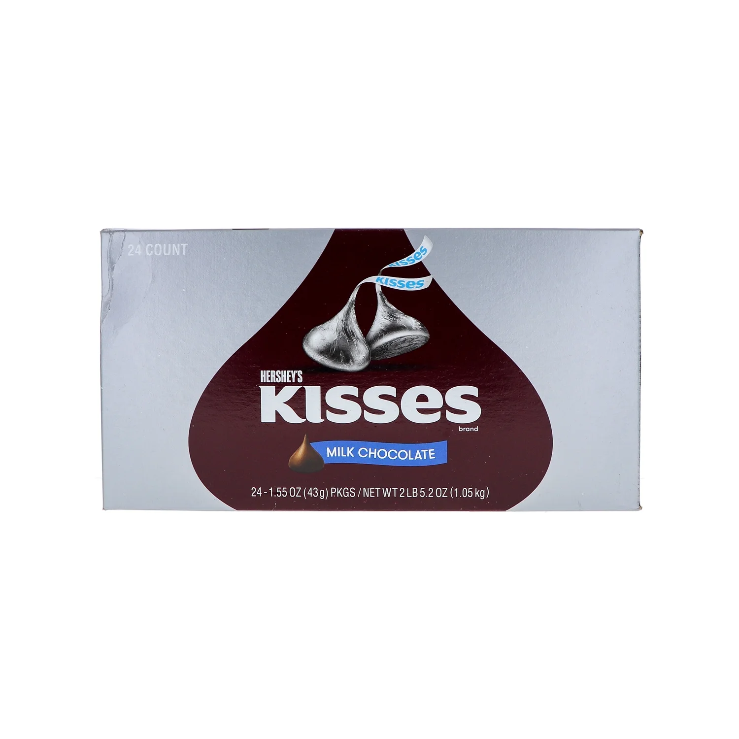 Hershey's Kisses Milk Chocolate 24 Count - 1.55 oz