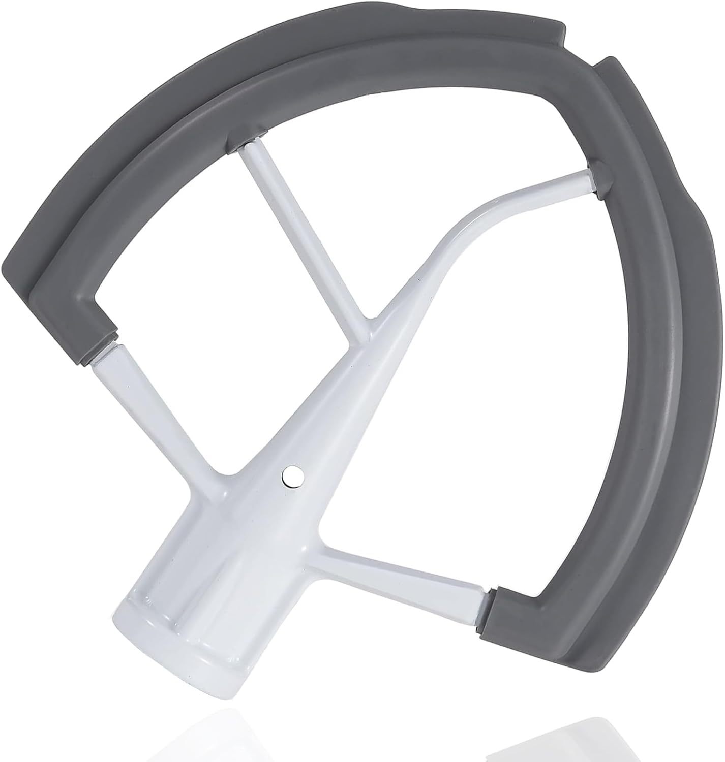 6QT Flex Edge Beater for KitchenAid Bowl-Lift Stand Mixer,6 Quart Flat Beater Paddle with Flexible Silicone Edge Bowl Scraper