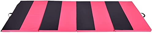 Polar Aurora 4'x8'x2 Thick Folding Gymnastics Exercise Mat Aerobics Stretching Yoga Mats