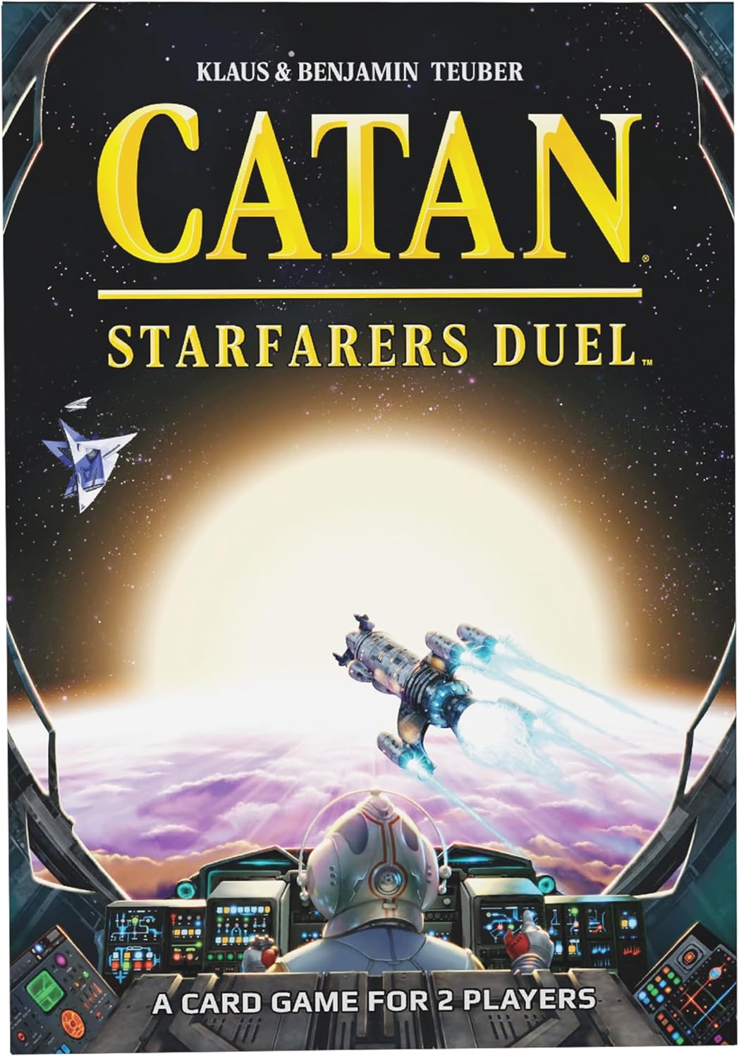 CATAN Starfarers Duel Board Game - A Thrilling Two Player Space Adventure! Strategy Game, Family Game for Kids and Adults, Ages 12+, 2 Players, 120 Minute Playtime, Made by CATAN Studio