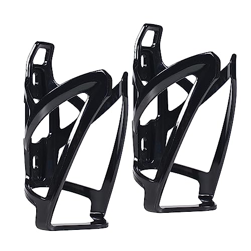 ThinkTop Bike Water Bottle Cage Holder, 2Pcs Universal Bike Water Drink Holder Durability Lightweight PC Cycling Bottle Cage for Bicycle MTB Rode Bike Mountain Bike