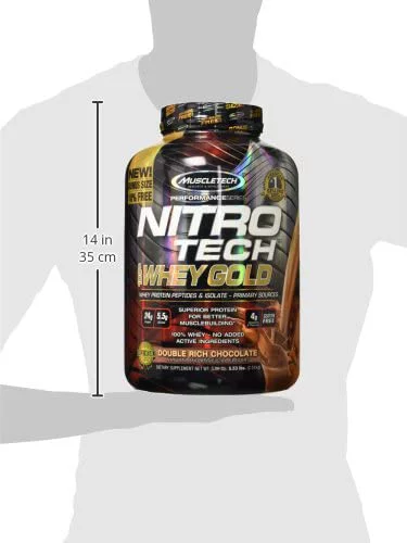 Whey Protein | Nitro-Tech Gold | Smoothie Mix | 5 lbs | Vanilla | Men & Women