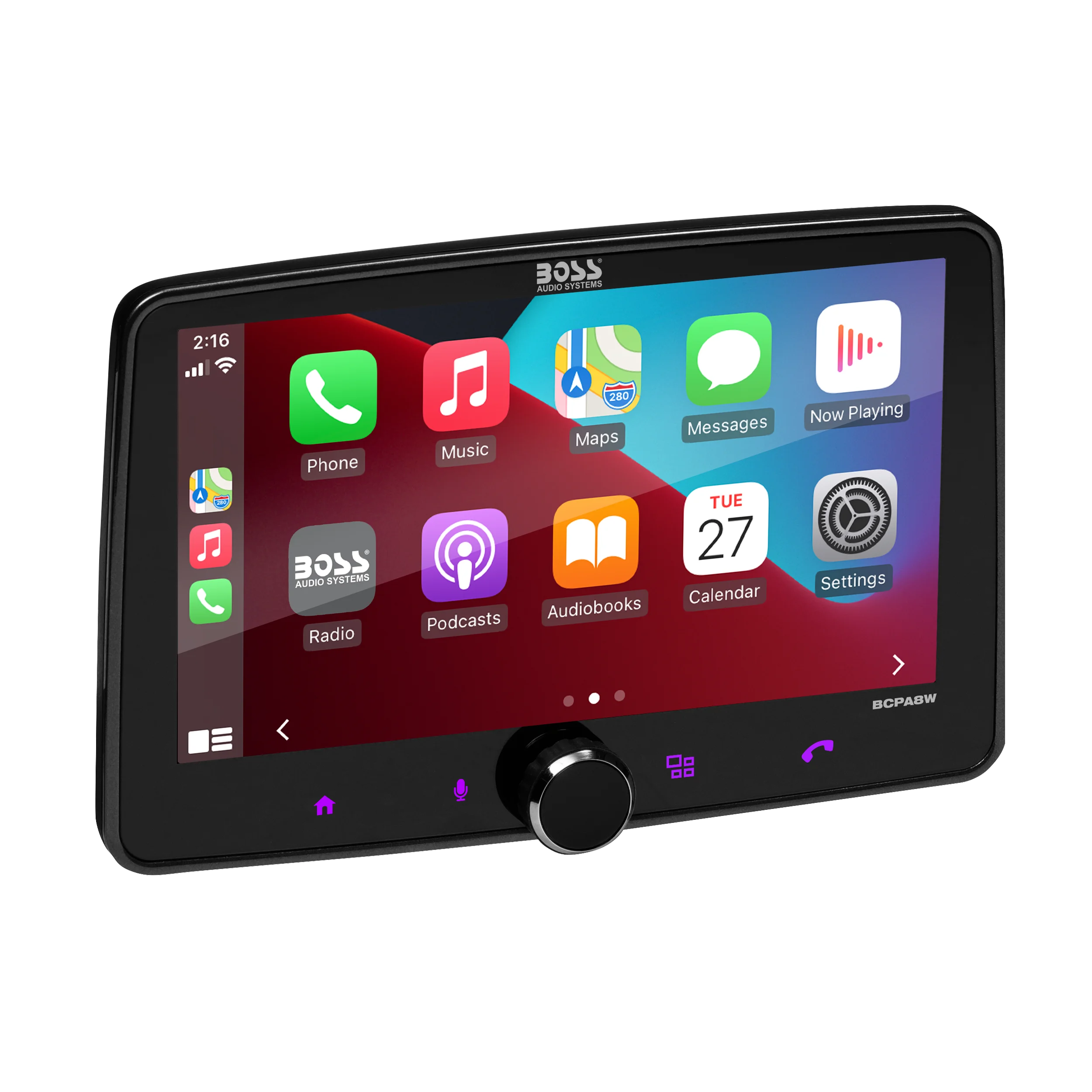 BOSS Audio Systems BCPA8W 8” CarPlay Android Car Stereo
