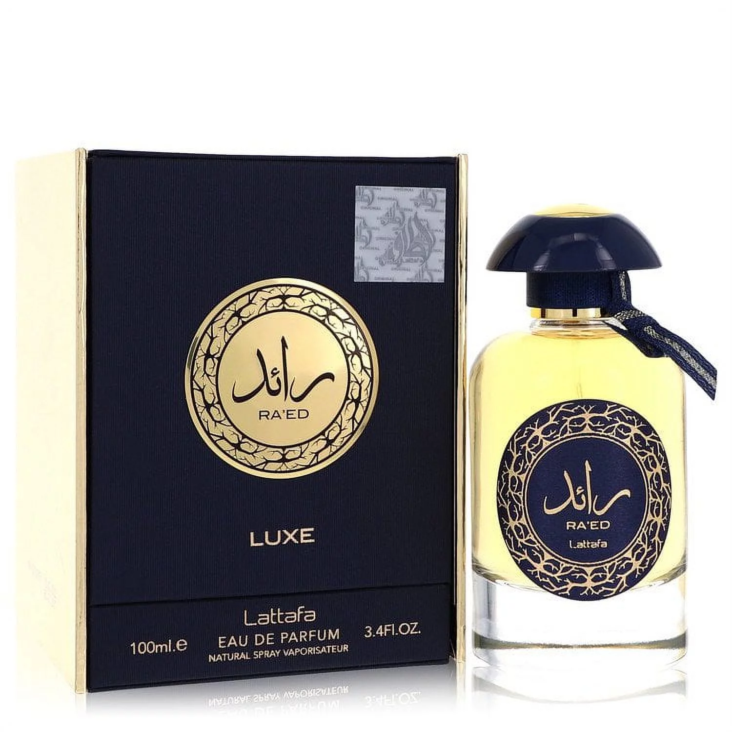 Raed Luxe Gold by Lattafa Eau De Parfum Spray (Unisex) 3.4 oz