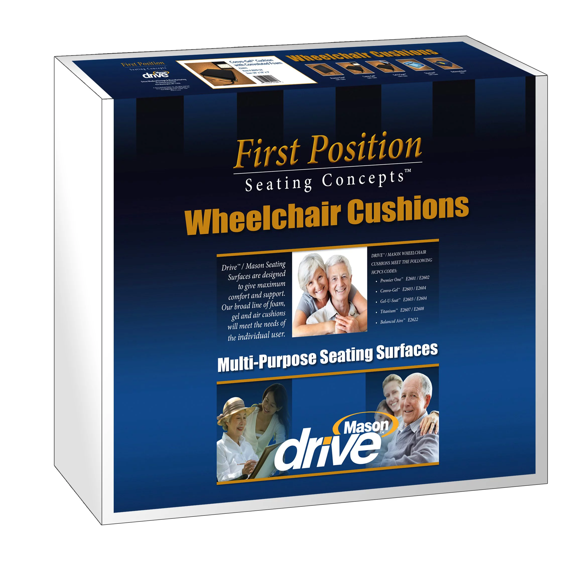Drive Medical Premier One Foam Cushion, 20