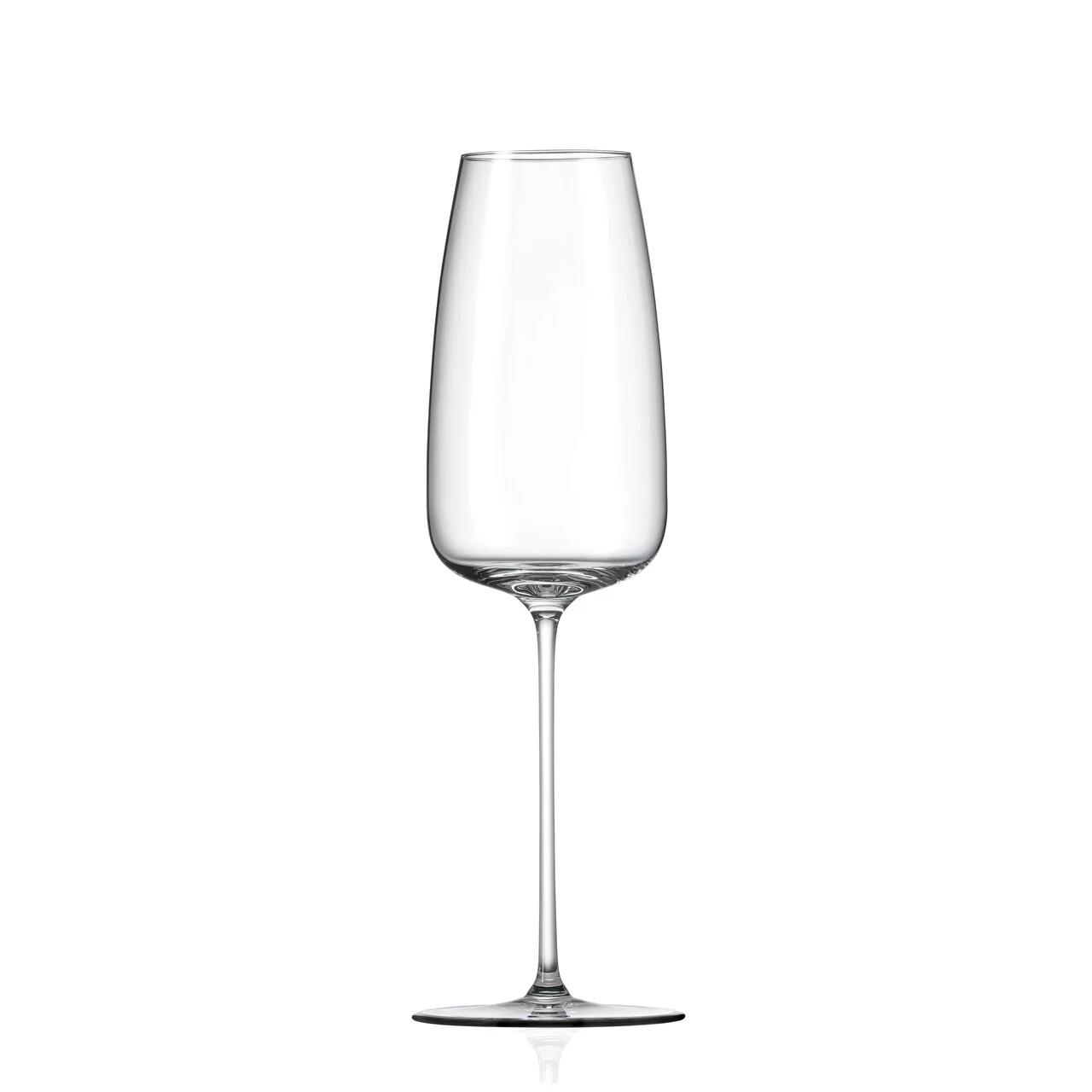 Orbital 36 Champagne, 13 oz. Crystal Champagne Flutes, Set of 2