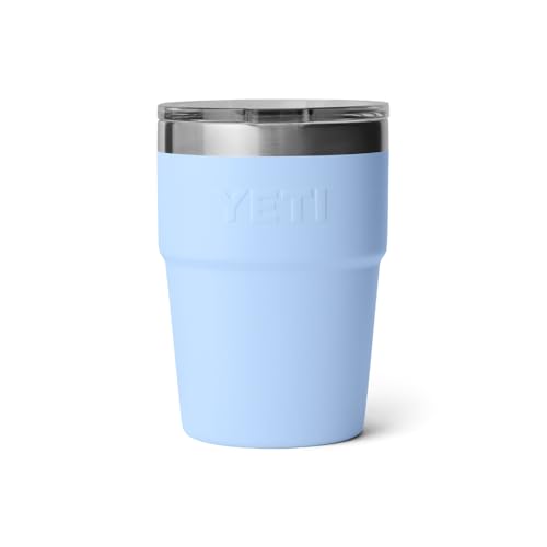 YETI Rambler 16 oz Stackable Tumbler, Vacuum Insulated, Stainless Steel with MagSlider Lid
