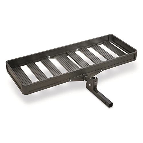 Guide Gear Folding Utility Trailer, Hitch Cargo Carrier, Truck Camping, Aluminum