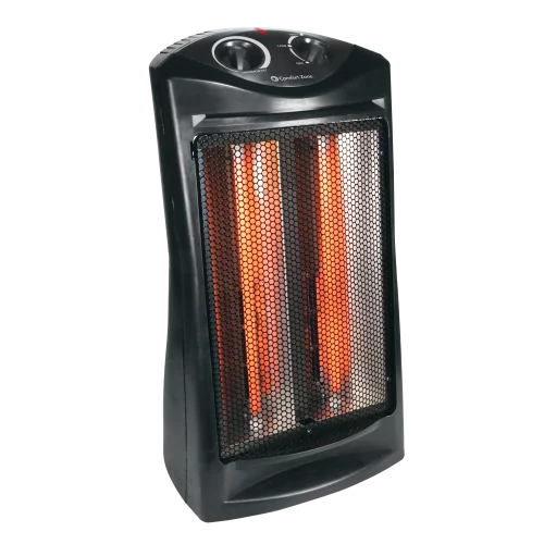 Comfort Zone CZQTV007BK Fan-Assisted Tower Radiant Quartz Heater