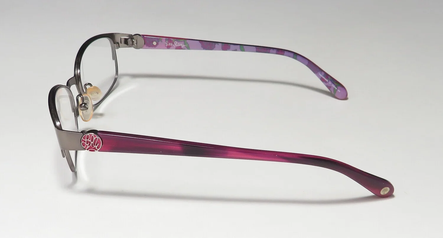 LILLY PULITZER Eyeglasses BRIDGIT Gunmetal 50MM