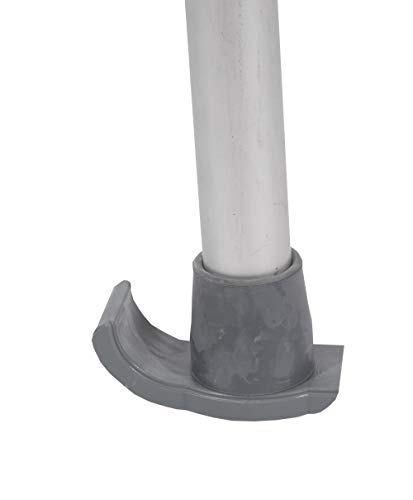 Drive Medical 2-Button Folding Walker with Essential Medical Supply Pop & Glide Walker Skis