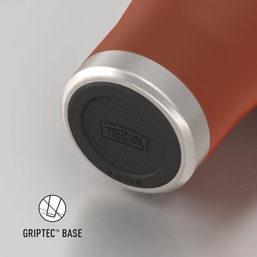 THERMOS ICON SERIES, Stainless Steel Cold Tumbler with Slide Lock, 24 Ounce, Sandstone