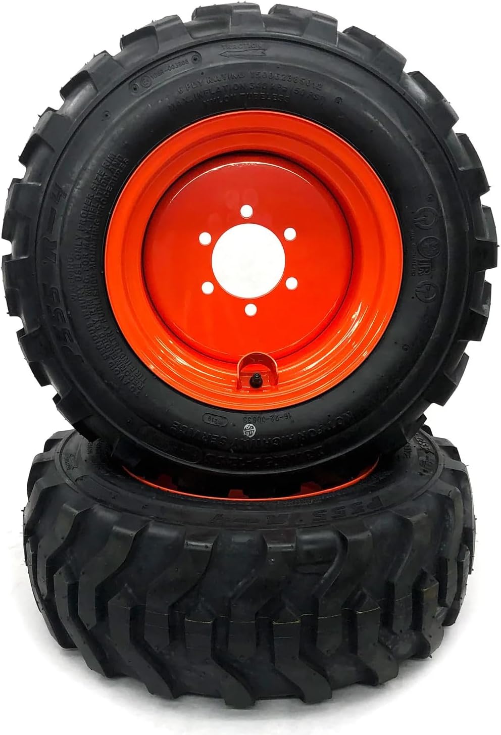 (2) R4 Front Wheel Assemblies 23x8.50-12 Fits Kubota B2320 B2410 B2601 B2920