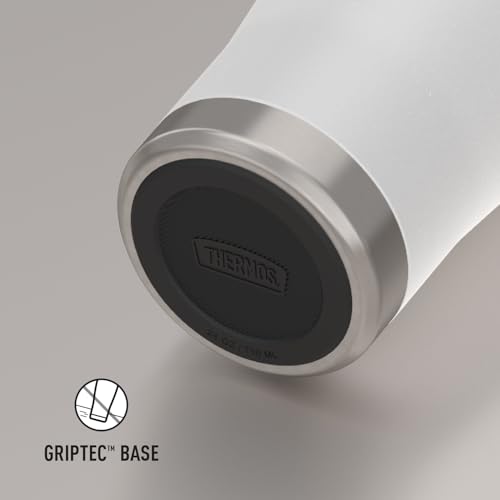 THERMOS ICON SERIES, Stainless Steel Cold Tumbler with Slide Lock, 24 Ounce, Sandstone