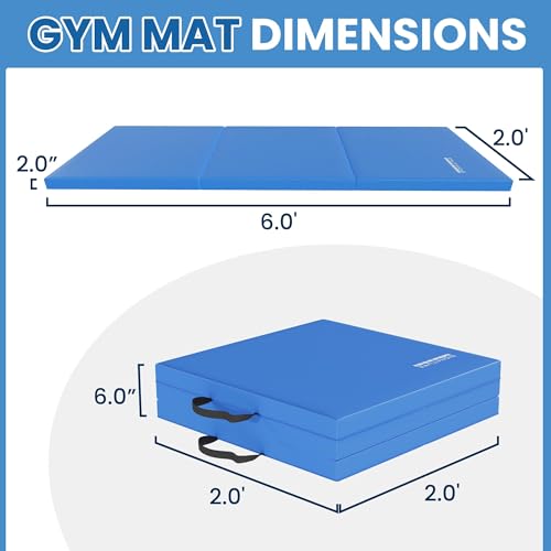 Folding Exercise Gymnastics Mat, 2