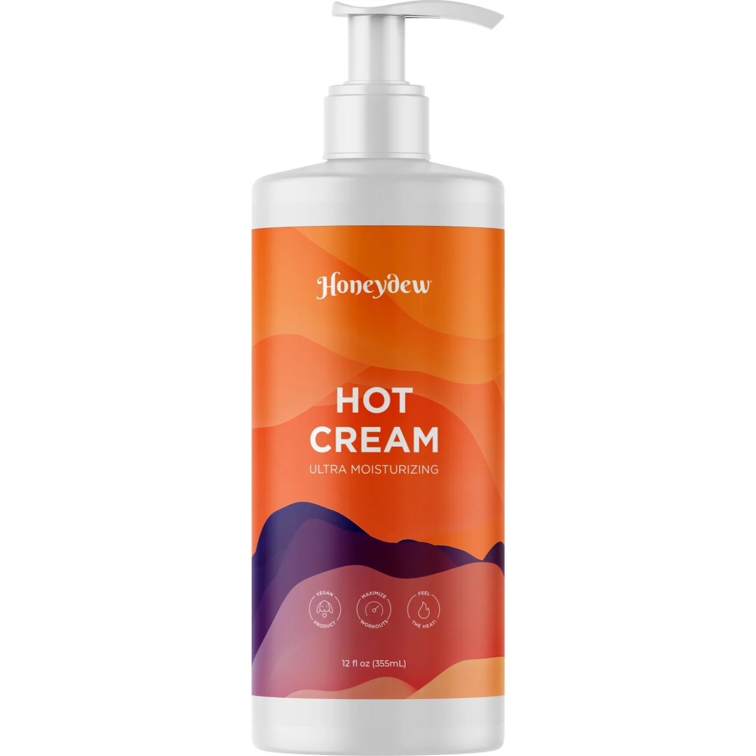 Slimming Hot Cream Sweat Enhancer - Body Sculpting Sweat Cream with Invigorating Botanical Extracts - Extra Strength Anti Cellulite Cream for Thighs Belly and Bum with Firming Body Oils (12 Fl Oz)