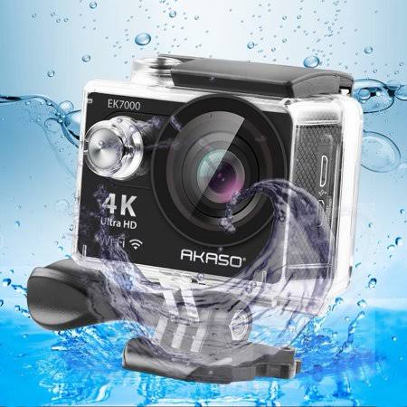 Akaso EK7000 4K WiFi Outdoor Sport Action Camera Ultra HD Waterproof DV Camcorder 12MP Extreme Underwater 1080P/60Fps Video Cam