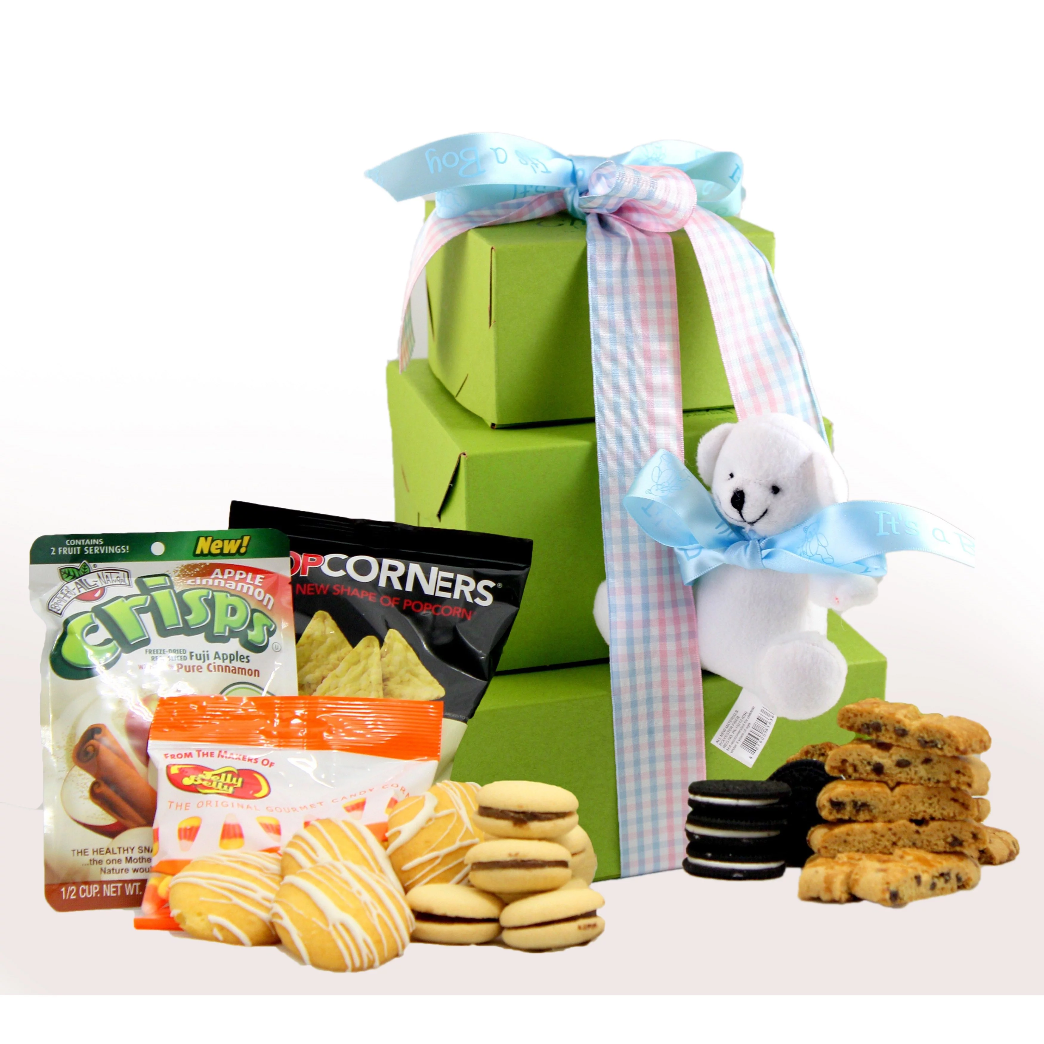 Gluten Free Palace It's a Boy! Gluten Free Large Gift Tower, 2 Lb.