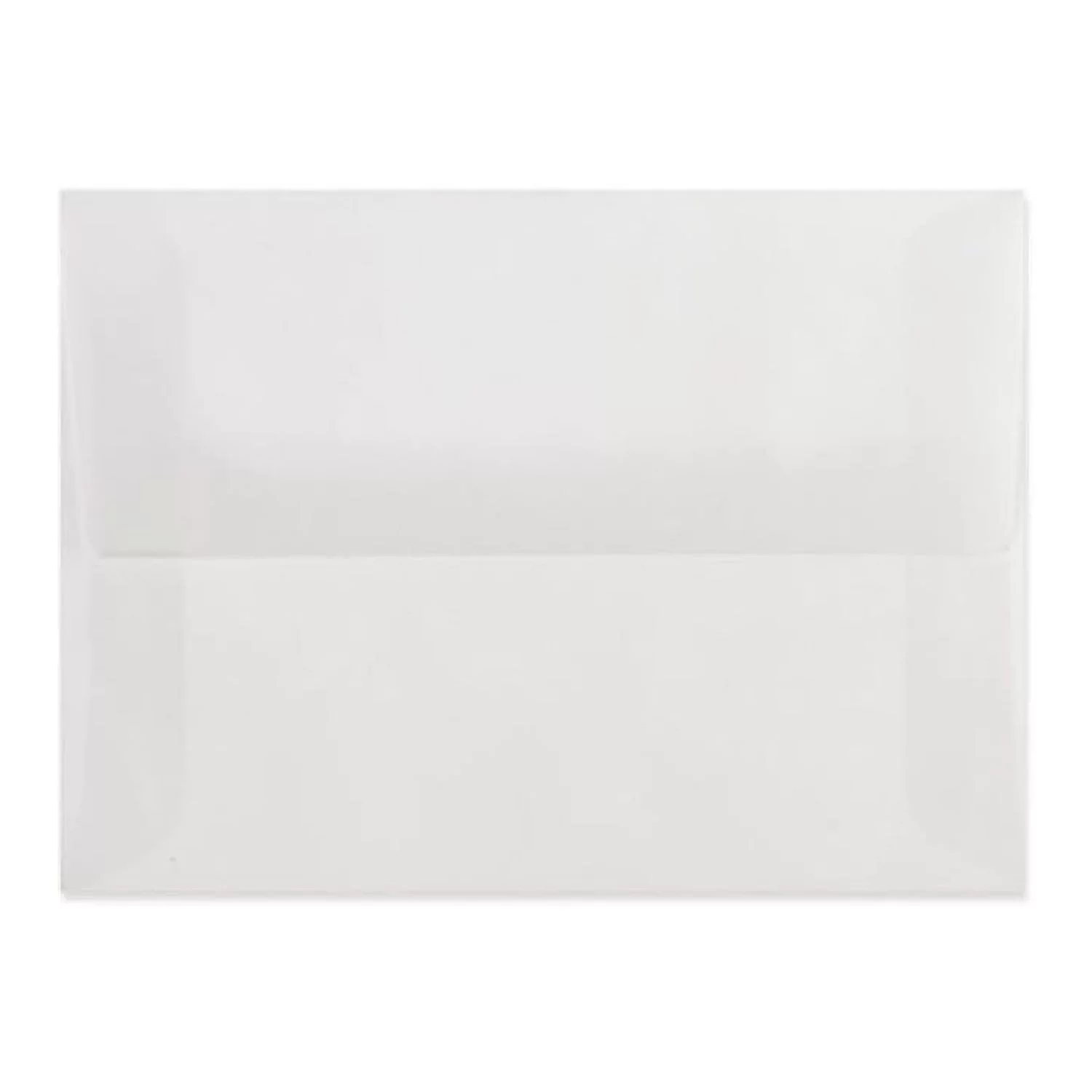A6 Invitation Envelopes (4 3/4 x 6 1/2) - Clear Translucent (50 Qty.)
