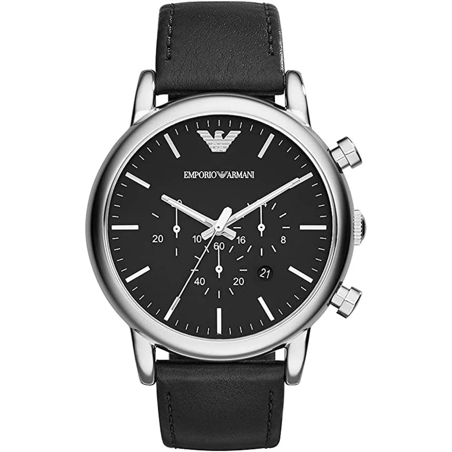 Armani Men's Black Dial Watch - AR1828