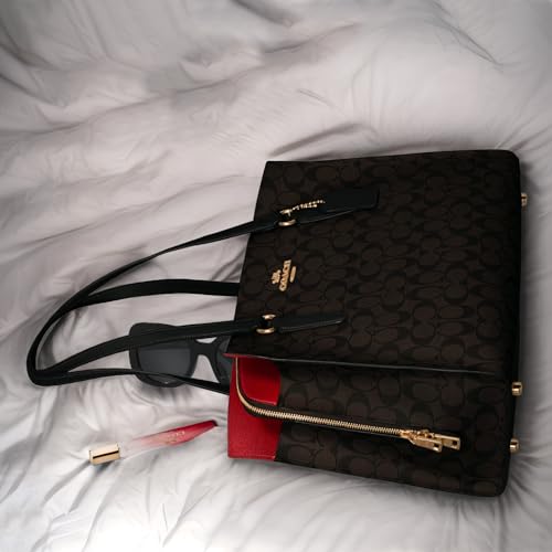 COACH Tatum Carryall 40, Brown Black