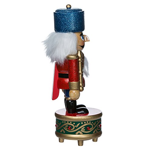 Kurt S. Adler 8.5-Inch Wooden Musical Soldier Nutcracker