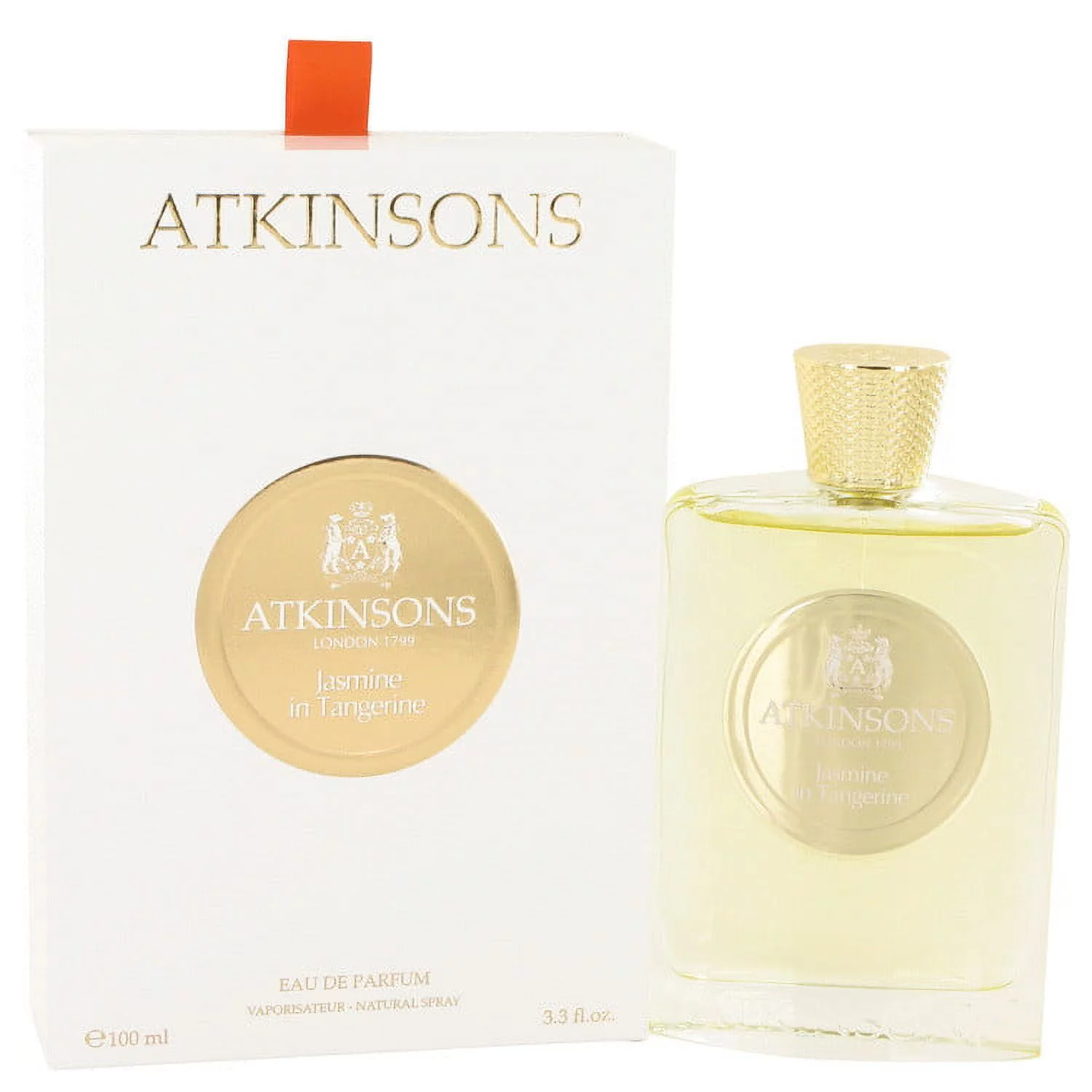 Jasmine in Tangerine by Atkinsons Eau De Parfum Spray 3.3 oz for Women