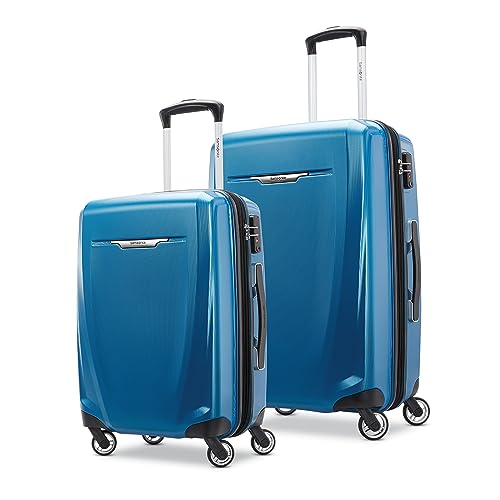 Samsonite Winfield 3 DLX Hardside Expandable Luggage with Spinners, Silver, Carry-On 20-Inch