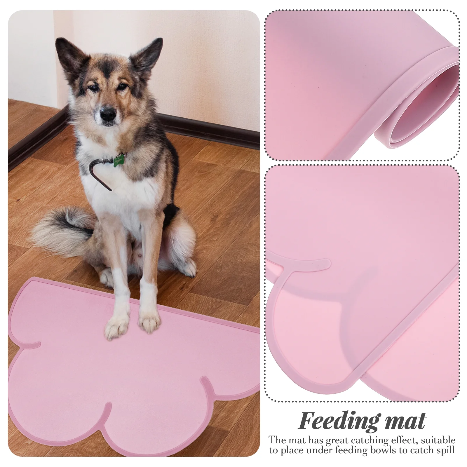 3 Count Dog Games Pet Mats Silicone Placemat Child