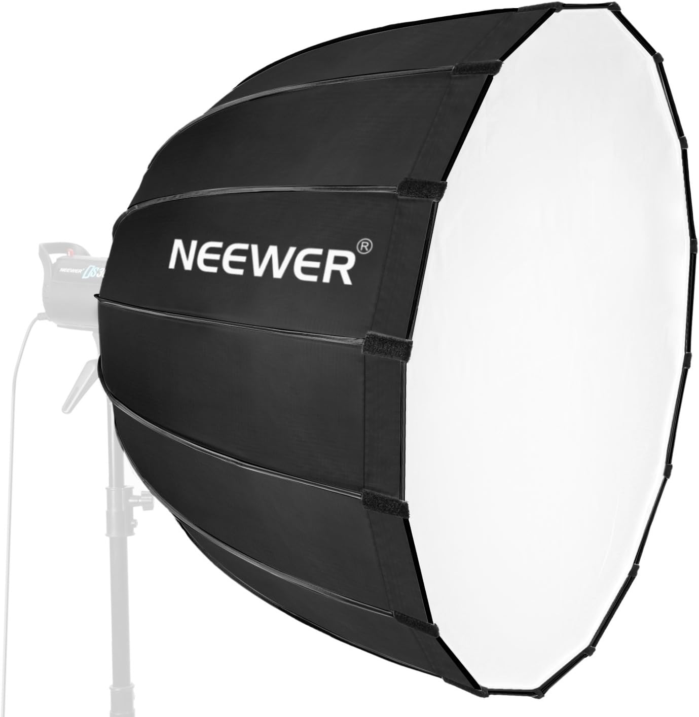 Neewer 36 inches/90 centimeters Photography Portable Speedlite Flash Hexadecagon Softbox with Bowens Mount Compatible with Neewer CB60 CB100 CB150, Aputure 300D II 120D and Other Bowens Mount Light