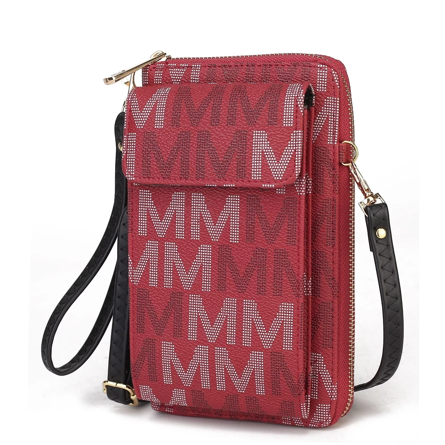 MKF Collection Cossetta Cell Phone Crossbody Handbag Wallet by Mia K.