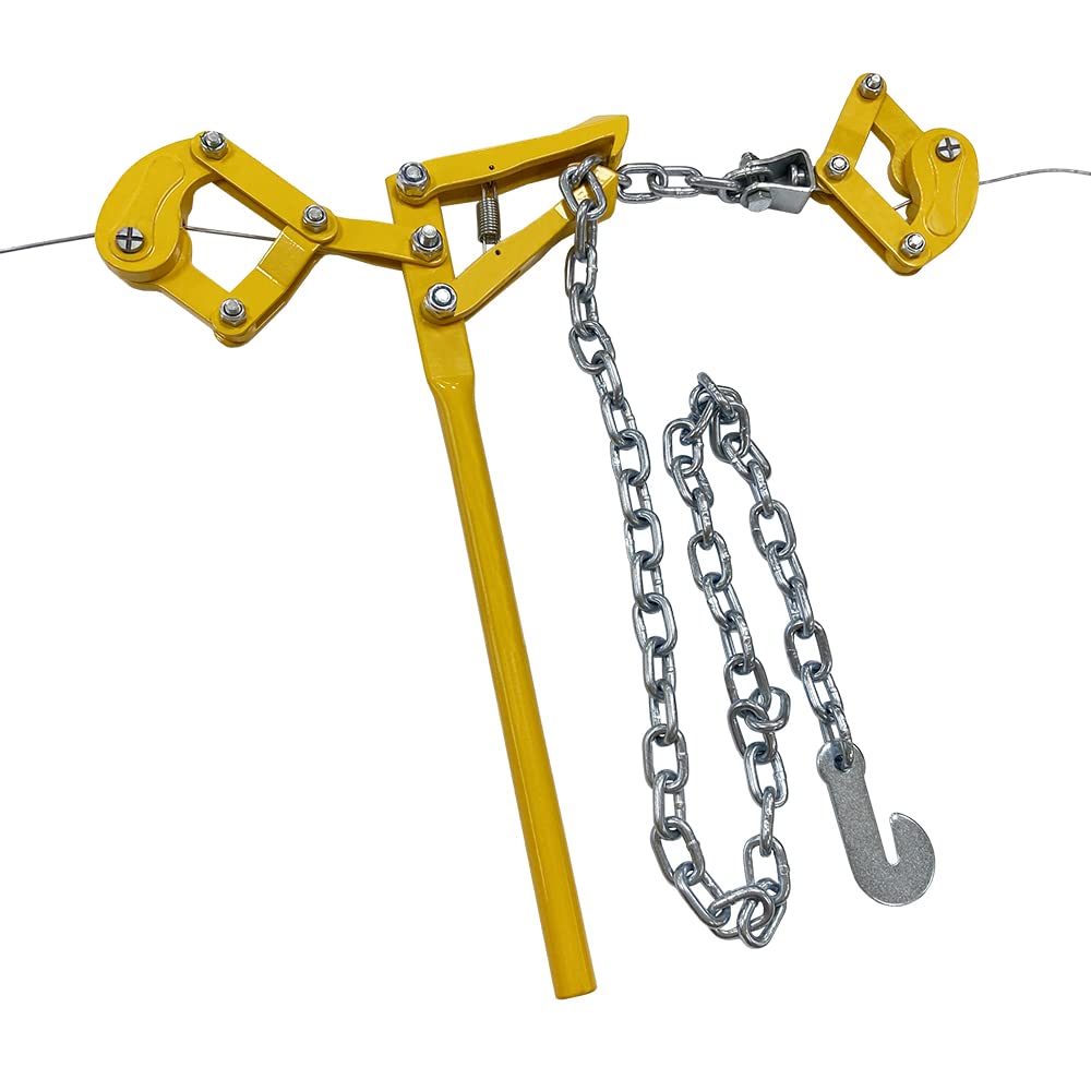 Chain Strainer Cattle Barn Farm Fence Stretcher Tensioner Repair Barbed Wire