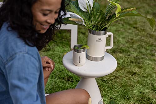 Stanley GO Everyday Wine Tumbler 10 oz | Press Fit Drink Through Lid | Beverage, Coffee, and Cocktail Cup | Insulated Stainless Steel Wine Glass | BPA-Free | Ash