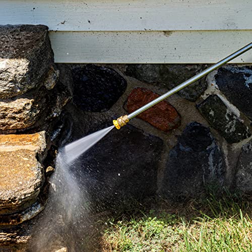 Simpson 61014 3500 PSI at 2.5 GPM Honda GX200 with AAA AX300 Axial Cam Pump Cold Water Professional Gas Pressure Washer PS61002-S