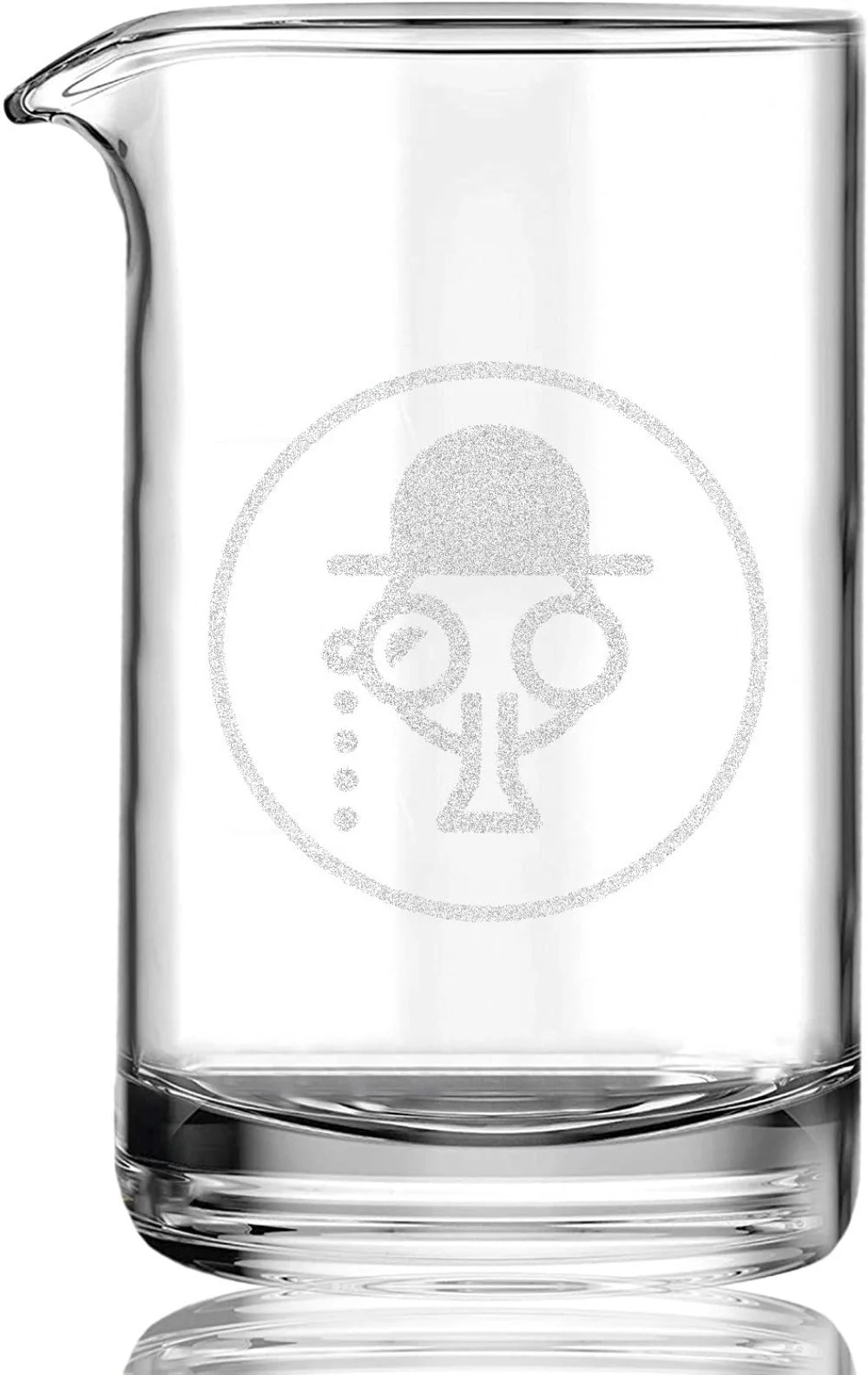 Custom Laser Etched XL Seamless Mixing Glass (24 oz)