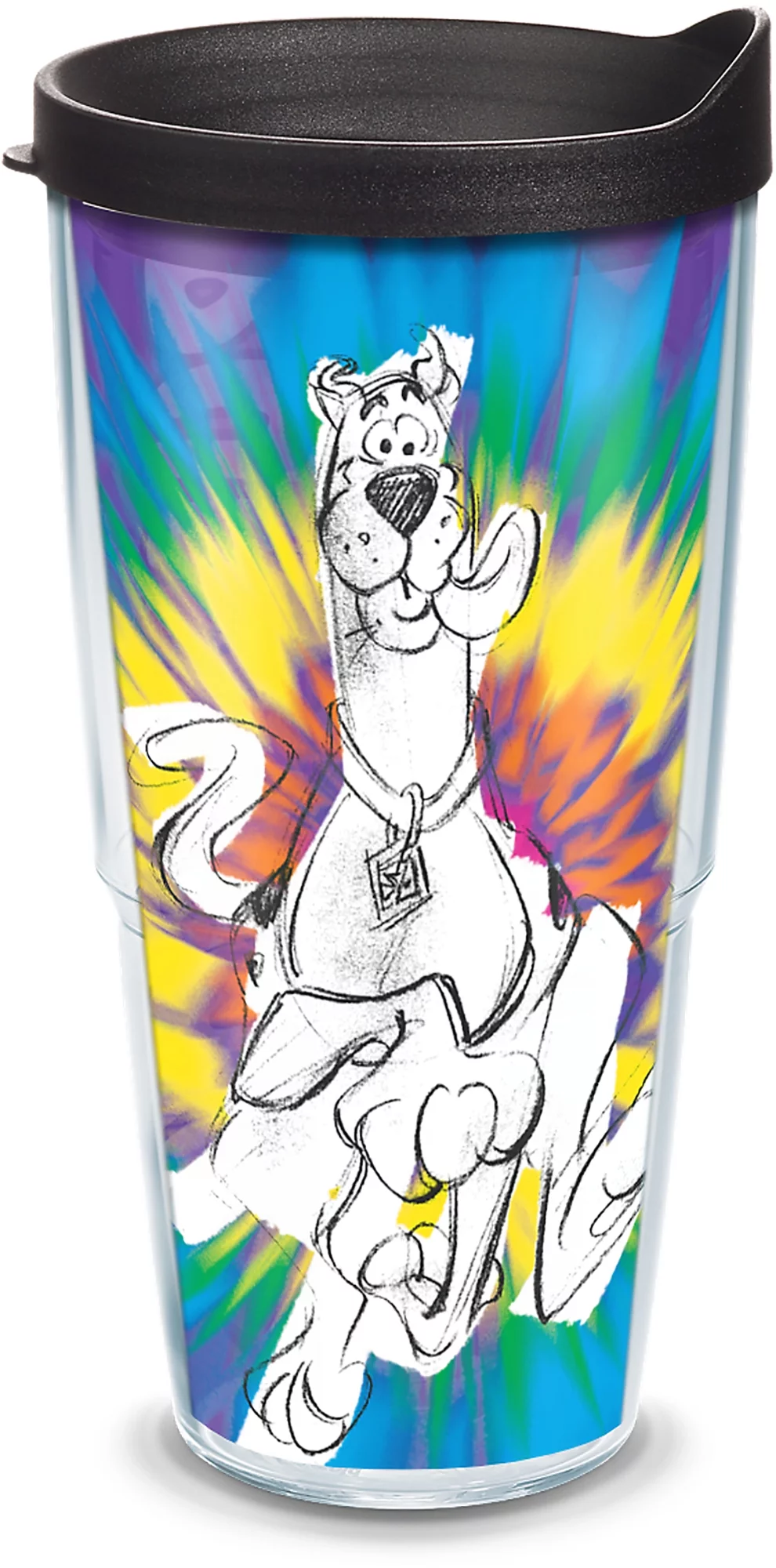 Tervis Warner Brothers Scooby-Doo Tie Dye Made in USA Double Walled  Insulated Tumbler Travel Cup Keeps Drinks Cold & Hot, 24oz, Classic