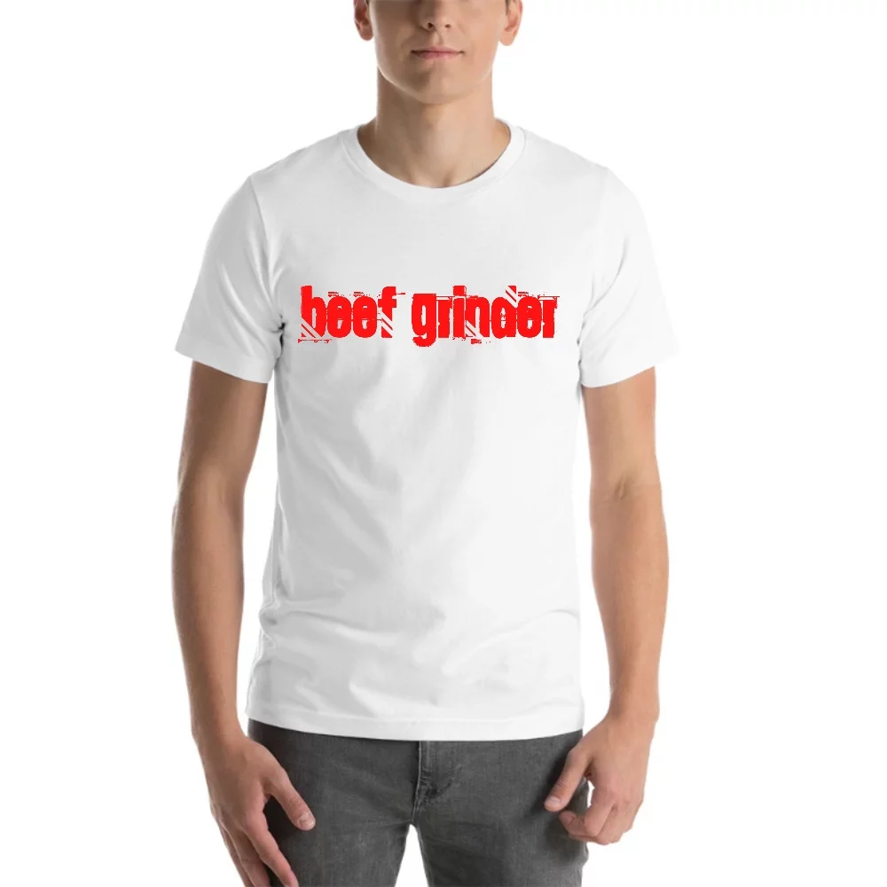 L Beef Grinder Cali Style Short Sleeve Cotton T-Shirt By Undefined Gifts