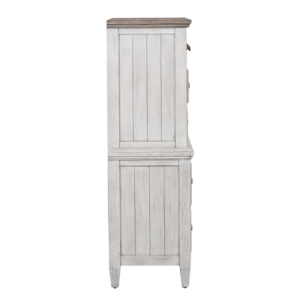 Heartland White 5 Drawer Chest