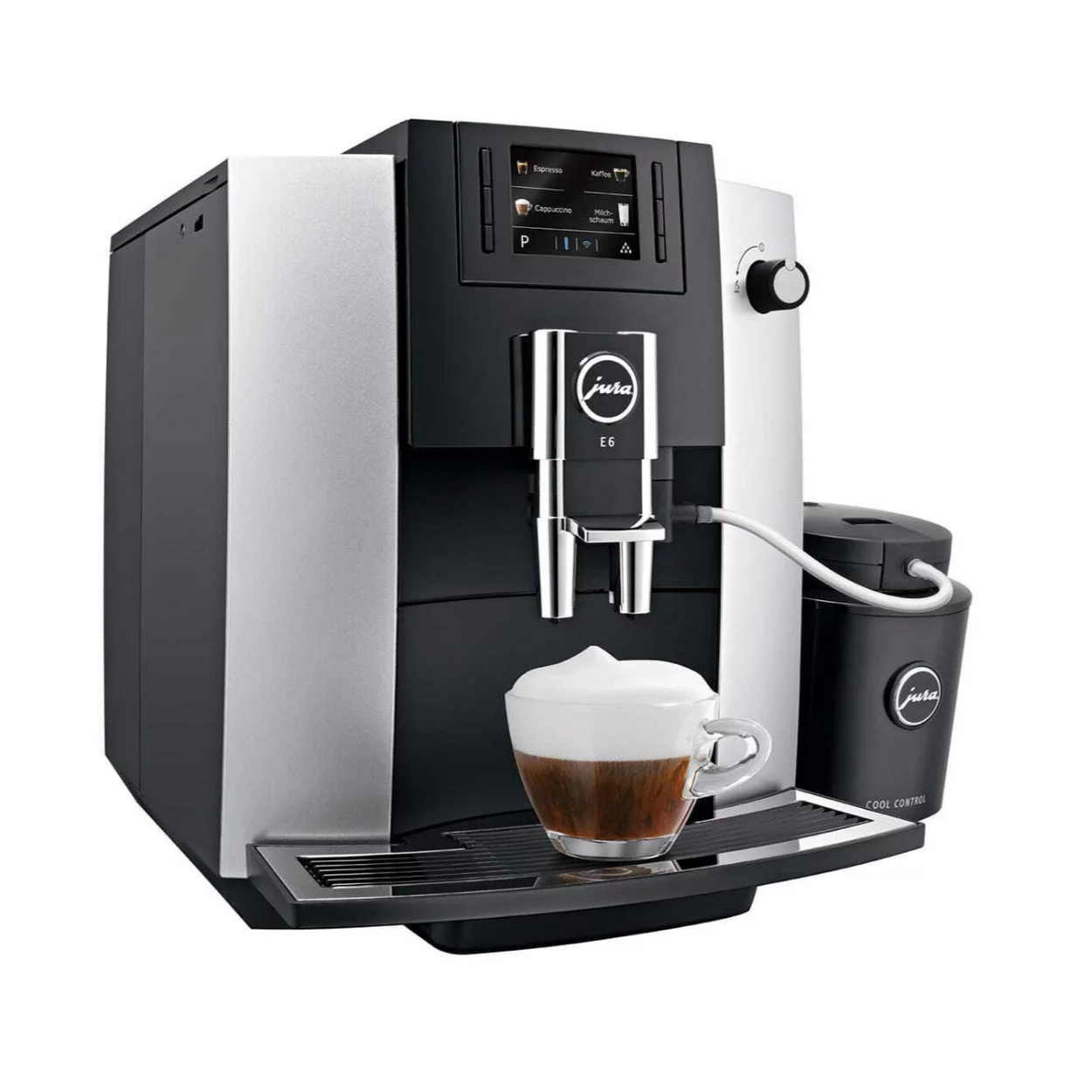 Jura E6 Automatic Simple to Operate, Hygienic Coffee Machine (Refurbished)